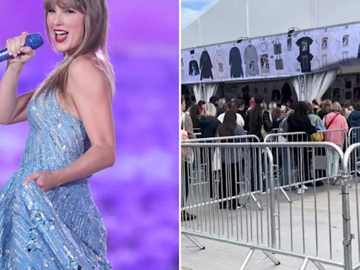 Taylor Swift fans reveal merch on offer at first UK concert & how much it costs