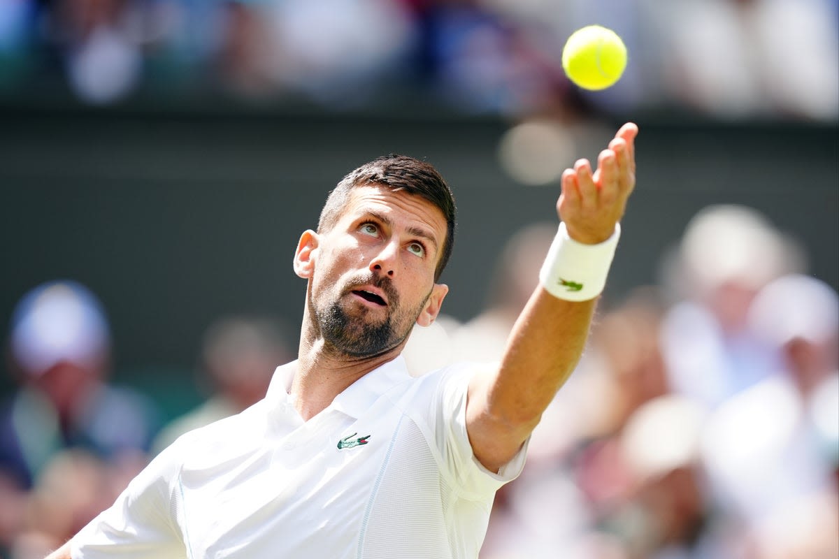 Wimbledon 2024 LIVE: Tennis scores as Fearnley faces Djokovic and Boulter battles Dart before Andy Murray’s return