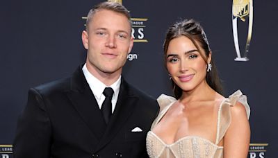 49ers' Christian McCaffrey rips influencer over 'evil' post criticizing Olivia Culpo's wedding gown choice