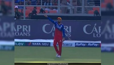 Virat Kohli Gives Shahrukh Khan Fiery Sendoff After Mohammed Siraj Cleans Up GT Star. Watch | Cricket News