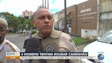 Suspeitos roubam caminhão carregado de carne e ação é interrompida por policiais militares em bairro de Salvador