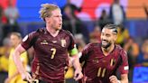 Belgium 2-0 Romania - Youri Tielemans and Kevin De Bruyne help Red Devils bounce back at Euro 2024 - Eurosport