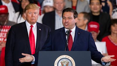 Florida Gov. Ron DeSantis reacts to Donald Trump guilty verdict in New York case