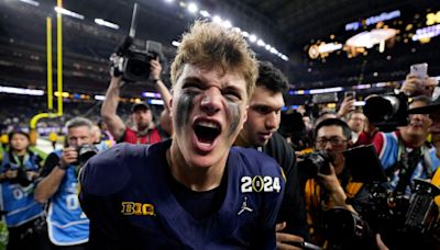 How can anyone replace J.J. McCarthy at Michigan after Tom Brady stamped him as the GOAT? — Jimmy Watkins