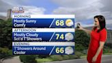 Sunny start, then scattered t'showers in south-central Pennsylvania