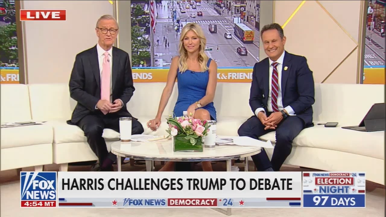 Fox and Friends hosts make excuses for Trump not agreeing to a debate