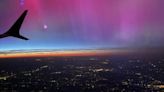 Las increíbles imágenes de las auroras boreales en cielos del norte de Texas