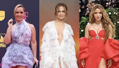 Adamari, JLo, Shakira... Our Most Beautiful Past and Present Stun on the Red Carpet