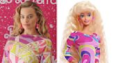 Margot Robbie's "Barbie" Press Tour Looks Have Been A Tribute To Real Barbie Dolls, So Here's What They Look Like Side...