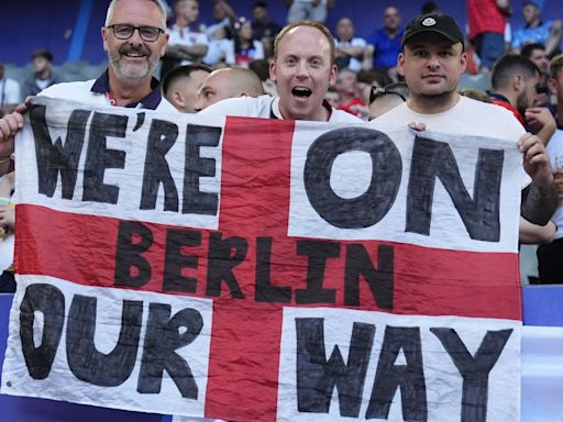 England fans face flights via Turkey or Norway to get to Euros final in Berlin