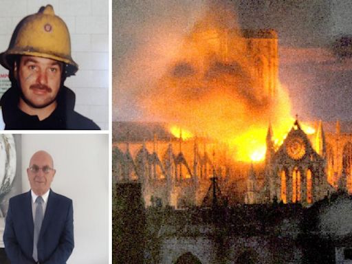 ‘The fire was ferocious - it was roaring like a lion’