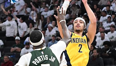 'Shows no fear': How Pacers guard Andrew Nembhard is battling the Bucks Damian Lillard