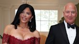 Jeff Bezos & Lauren Sanchez Arrive Hand-in-Hand for White House Dinner