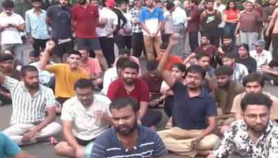 Protest ensues in Delhi's Rajendra Nagar as 3 students die in flooded basement of Rau Coaching Centre