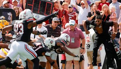 One of South Carolina’s most exciting plays Saturday was illegal, LSU’s Brian Kelly says