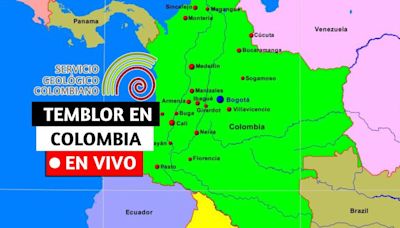 Temblor en Colombia hoy, 24 de mayo - reporte de sismicidad con datos de magnitud y epicentro vía SGC