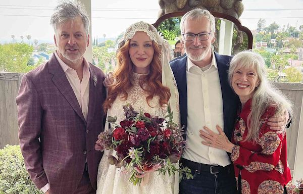 Christina Hendricks Had Second Wedding at Home So Her Mom, Who Has Alzheimer's, Could Attend: ‘Perfect Day’
