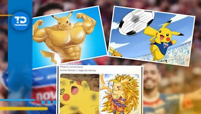 Memes de Pikachu tras su doblete en la victoria de Fortaleza ante Boca Juniors