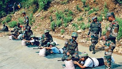 50 girls from border areas attend air rifle and pistol contest