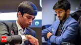 Superbet Chess Classic: R Praggnanandhaa, D Gukesh secure draws against top opponents in Round 2 | Chess News - Times of India