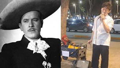 Coreano enamora a chilangos con interpretación de Pedro Infante | VIDEO