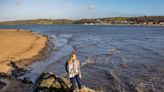 Perfect Welsh village overlooked by castle has vast sandy beach and restaurant of the year