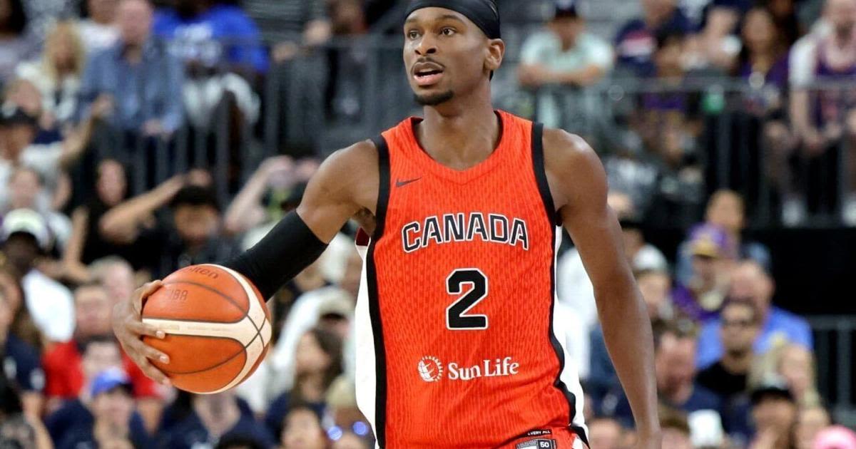 Canadian men's basketball team defeats France in pre-Olympic exhibition game