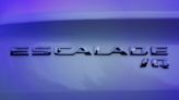 GM to offer an all-electric Cadillac Escalade to be called Escalade IQ