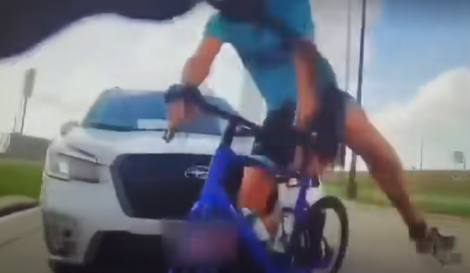 VIDEO: Texas cyclists hit, run over by suspected drunk driver in Dallas