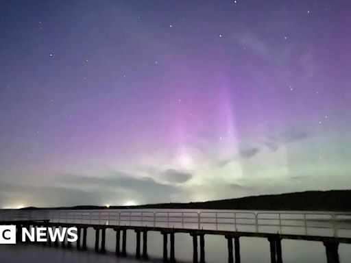 Northern Lights: Spectacular display lights up NI