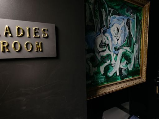 These Picasso pieces are on display in a ladies’ restroom inside a museum. Here’s why