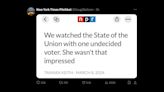 Fact Check: NPR Supposedly Watched Biden SOTU Speech with Undecided Voter Who 'Wasn't that Impressed.' Here are the Facts