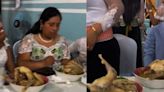 ¿Un caldito? Sirven gallina por invitado en boda ecuatoriana