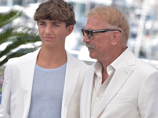 Kevin Costner's Son Hayes Talks Working With His Dad on 'Horizon'