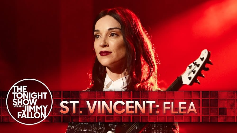 St. Vincents Rip Through "Flea" & "Big Time Nothing" On 'The Tonight Show': Watch