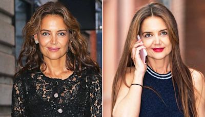 Katie Holmes Just Debuted Caramel Highlights in Time for Summer (and We're Calling Our Colorists)