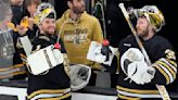 Bruins trade of Ullmark to Senators leaves Swayman alone between the pipes