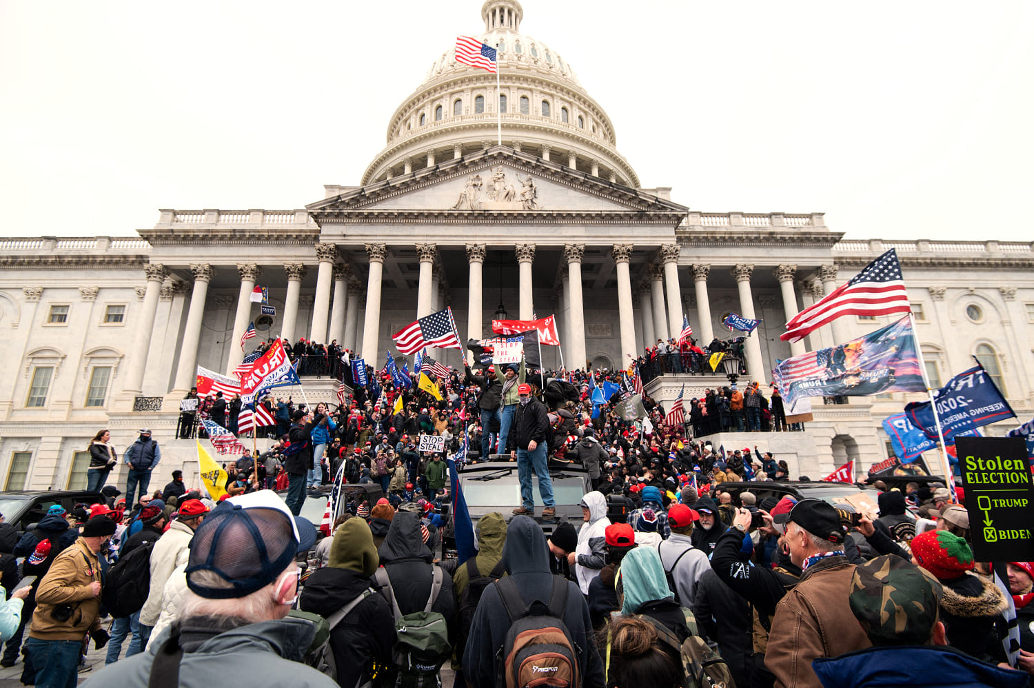 Ex-government employee charged with submitting false tips alleging coworkers' involvement in Capitol riot