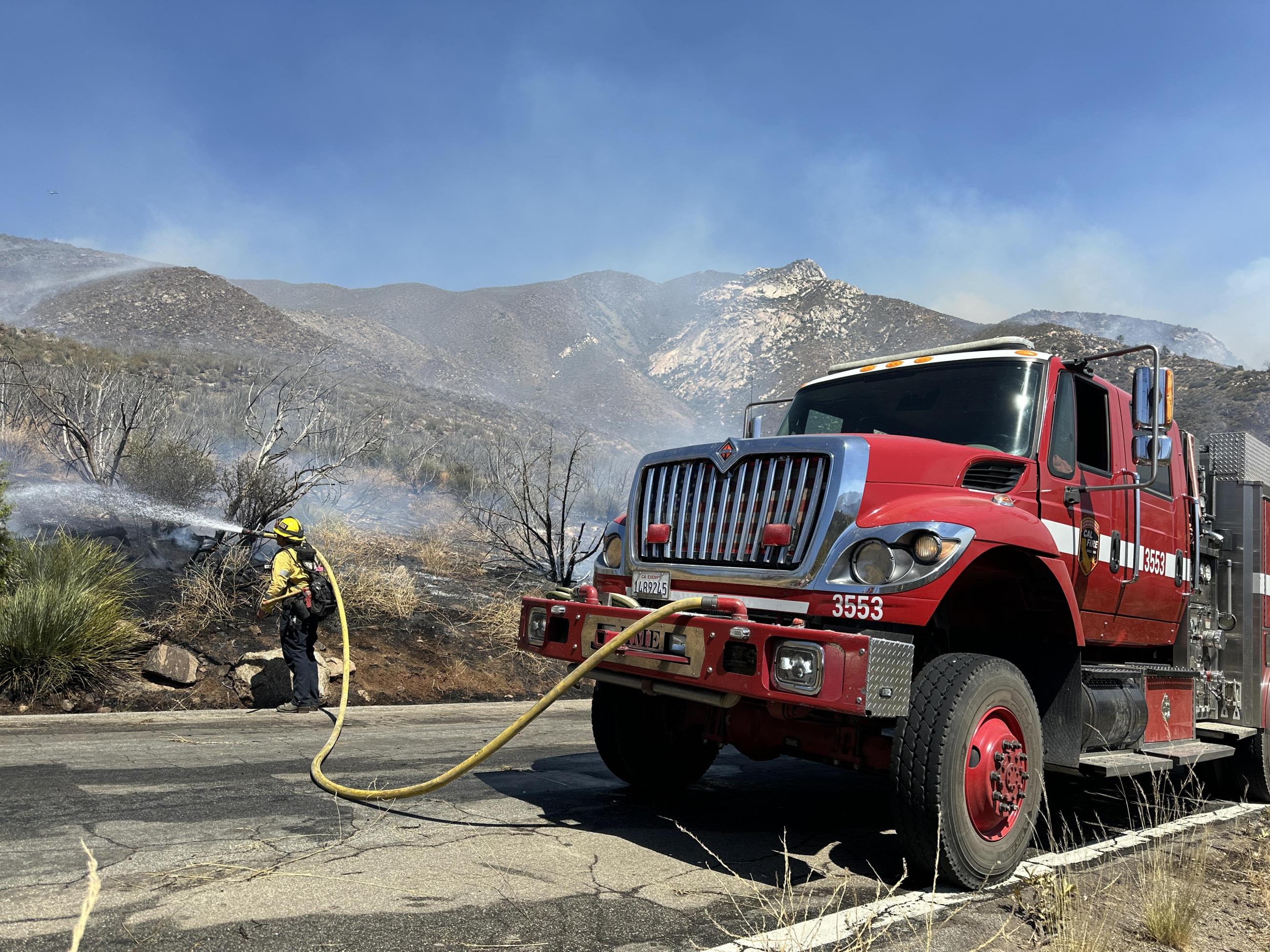 Borel Fire: Kern County blaze grows to 59,340 acres, 68% contained; evacuations in effect Monday