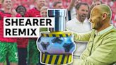 Spoof remix of Shearer’s ‘pressure is for tyres’ comms