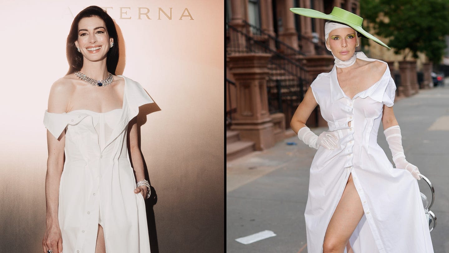 Julia Fox Has a Totally Different Take on the Dress That Went Viral on Anne Hathaway