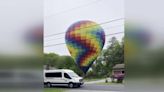 Hot air balloon lands in front yard of Salem, NH home - Boston News, Weather, Sports | WHDH 7News