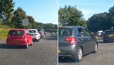 What is ‘slingshot’ roundabout trick and can I be fined for doing it?