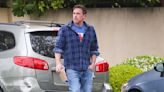 Ben Affleck Scolds Paparazzi for Jeopardizing Safety With Camera Flashes as He Leaves Driveway of Home