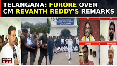 High Drama In Telangana Assembly; CM's Remark Backfires, BRS' KTR Rao 'Dragged' Out | South Speaks