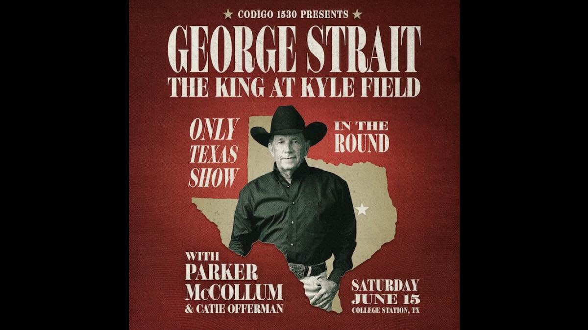 George Strait Adds Tickets For 'The King at Kyle Field'