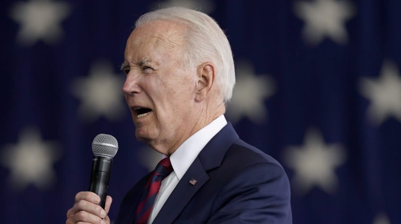 Biden briefly puts on ‘Trump 2024’ hat at Shanksville 9/11 event