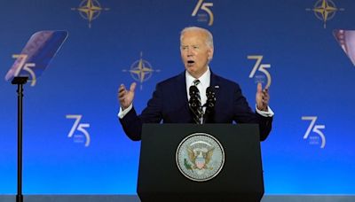 US President Joe Biden regrets "bull's-eye" comment, accuses Trump of more inflammatory rhetoric