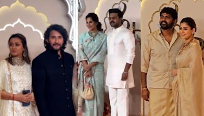 Anant-Radhika Wedding: Rajinikanth, Mahesh Babu, Nayanthara, Ram Charan & TOP South Stars At Ambani Wedding