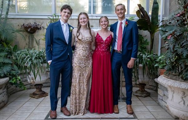 Grand Rapids City High Middle celebrates 2024 prom at Meijer Gardens